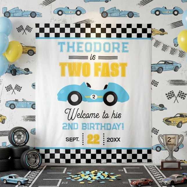 Tapiz Telón de fondo para fiesta de cumpleaños número 2  (Subido por el creador)