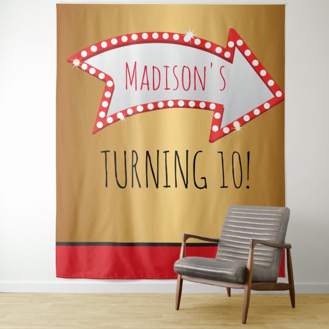 TAPIZ TELÓN DE FOTO-OP DEL CIRCO DE LA MARQUESINA DE LA  (In situ)