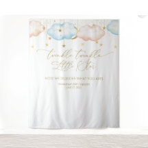 Telón de Revelación de Género, Luna y Estrellas