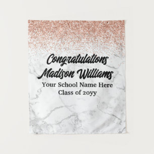 Tapiz Telón personalizado para fiesta de graduación Prop
