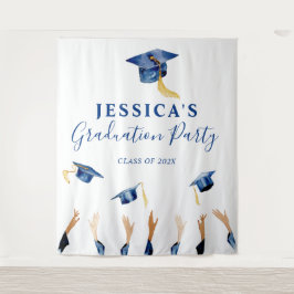 Tapiz Telón personalizado para fotomatón de graduación