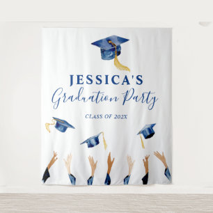 Tapiz Telón personalizado para fotomatón de graduación