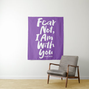 Tapiz TEMOR NO, ESTOY contigo - Esperanza religiosa Dios