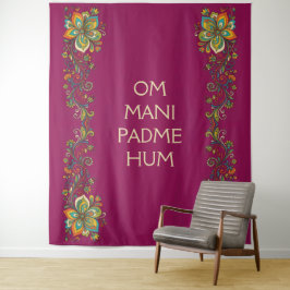 Tapiz Tendencias Retro Florales Poder Fronteras 2 + tu t