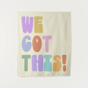 Tapiz Tenemos Esto Cita Inspiradora Cute Pastel