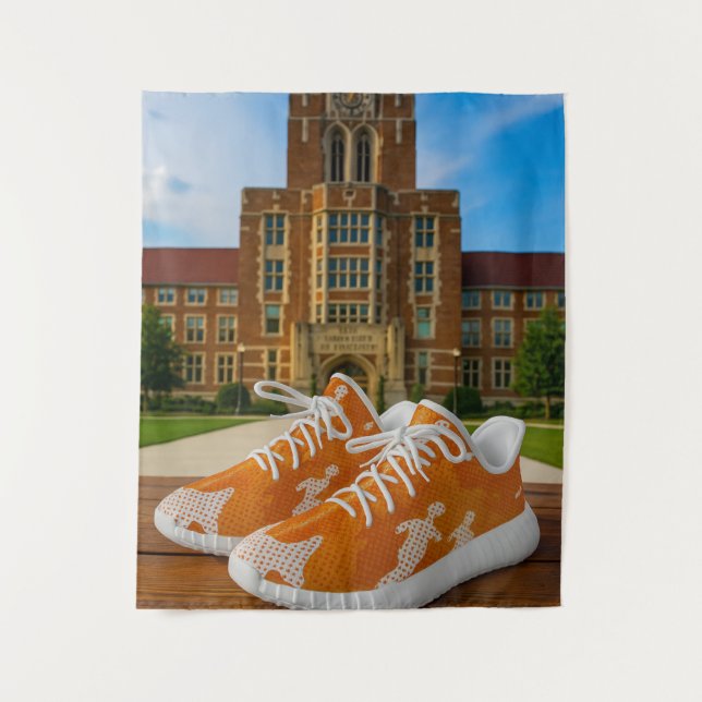 Tapiz Tennessee university camo snekers shoes (Anverso)
