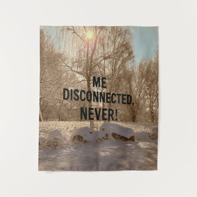 Tapiz Tenture - Connected to the Wild (Anverso)