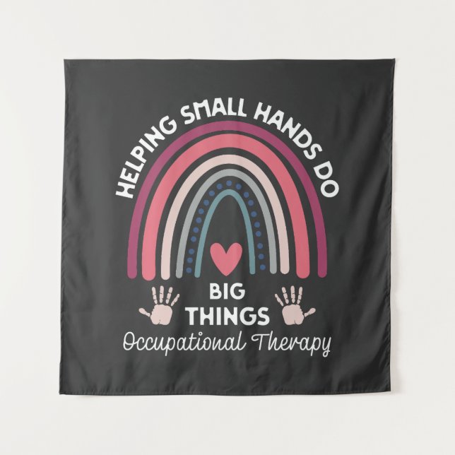 Tapiz Terapeuta Ocupacional (Anverso)