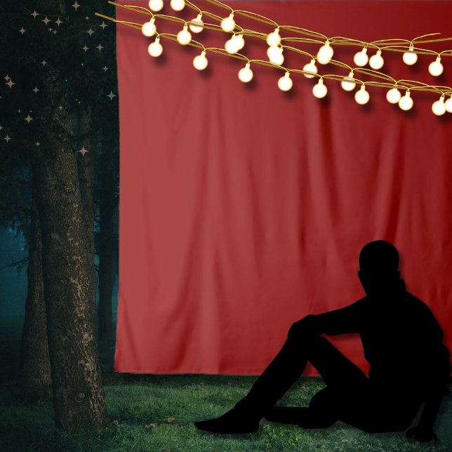 Tapiz Terciopelo Rojo Color Sólido | Clásico | Elegante (Subido por el creador)