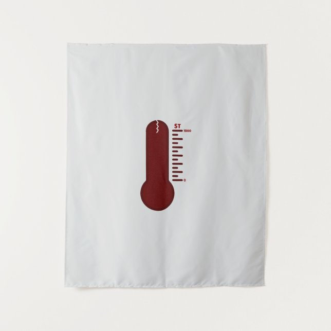 Tapiz Termómetro de Estrés (Anverso)