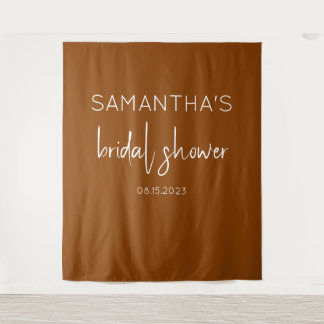 Tapiz Terraza Boho Bridal Shower Fondo