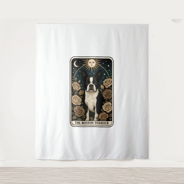 Tapiz Terrier de Boston (Anverso)