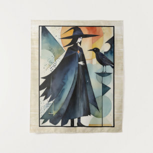 Tapiz Testigos modernos - una obra de arte abstracta 3 -