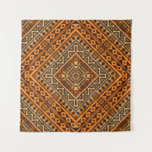 Tapiz Textil tribal africano: estilo étnico.