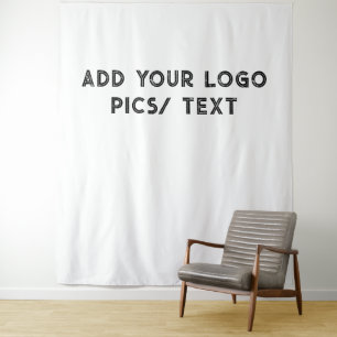 Tapiz texto de nombre de empresa personalizado simple mi