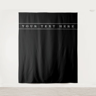 Tapiz Texto sencillo y elegante con franjas finas