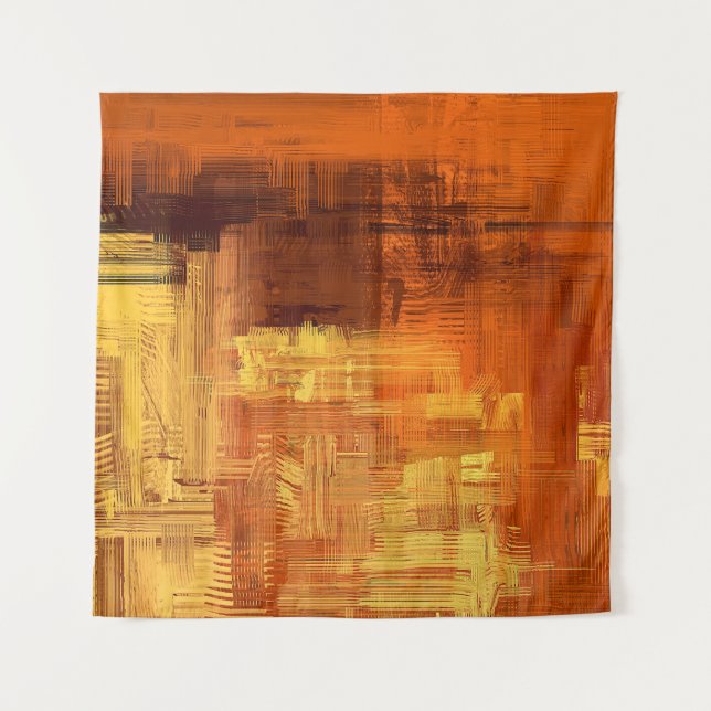 Tapiz Textura abstracta. 2.º ilustracion. Mano expresiva (Anverso)