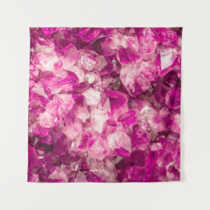 Tapiz Textura Ametista De Cristal Rosa Sin Marea.