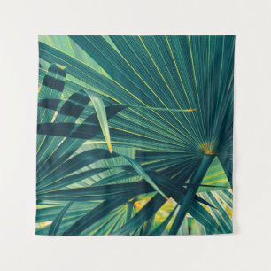 Tapiz Textura con Tedado de hojas de palmera a rayas