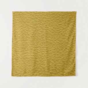 Tapiz Textura de cuero amarillo Seamless Closeup