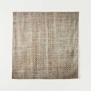 Tapiz Textura de fondo de Burlap Hessian