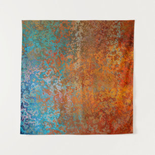 Tapiz Textura de fondo óxido marrón antiguo