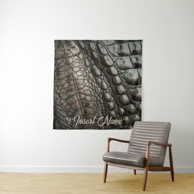 Tapiz Textura de gator (In situ)