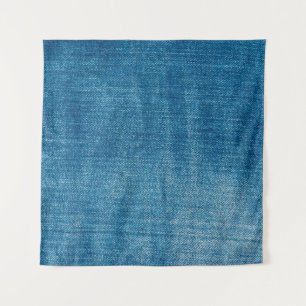 Tapiz textura de jeans de mezclilla azul de cerca. jeans