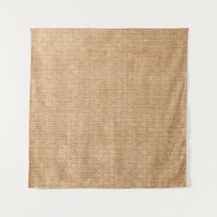 Tapiz Textura de lino natural como bagaje de fondo, beig
