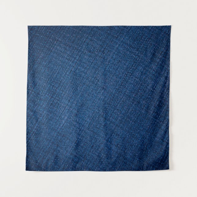 Tapiz Textura de los vaqueros de la marina (Anverso)