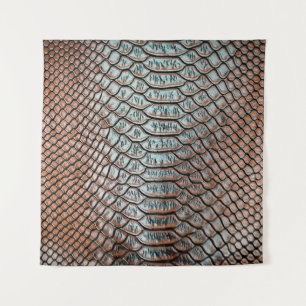 Tapiz textura de piel de fondo textura, cocodrilo, l