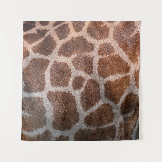 Tapiz Textura de piel de jirafa (Anverso)