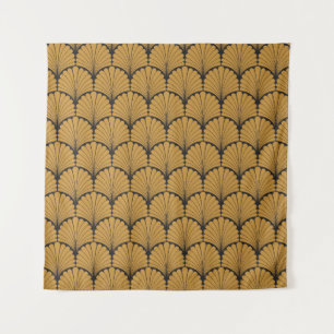 Tapiz Textura floral geométrica Art Deco