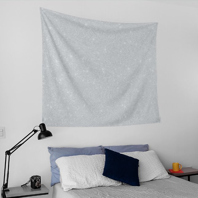 Tapiz Textura Purpurina plateada Esparkling blanco brill (Subido por el creador)