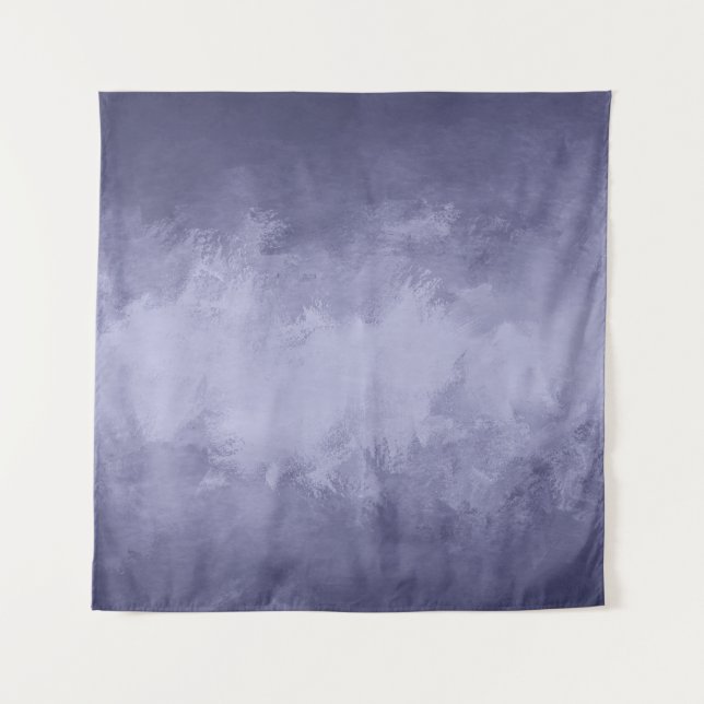 Tapiz Textura selenio acrílico azul (Anverso)