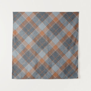 Tapiz Textura textil de patrón tartán de material contro