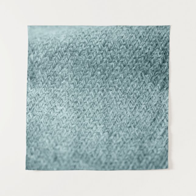 Tapiz Textura verde de punto: fondo a la moda (Anverso)