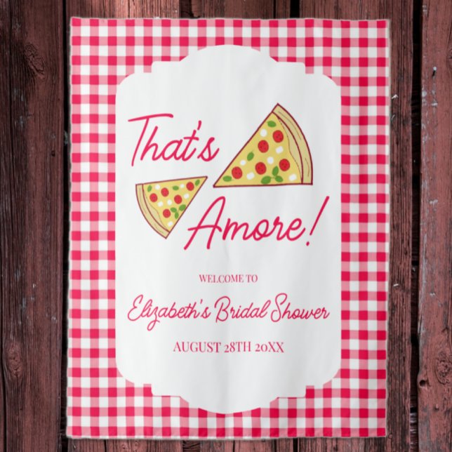 Tapiz That's Amore Bridal Shower (Subido por el creador)