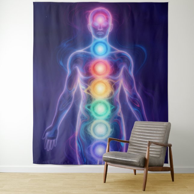 Tapiz  The 7 Chakras (In situ)