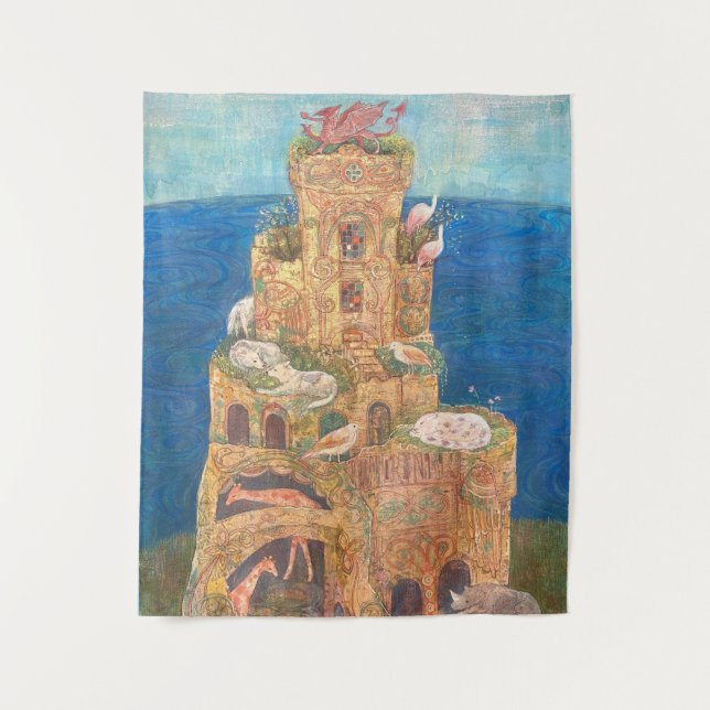 Tapiz The Animals' Golden Castle of Dreams (Anverso)