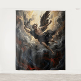 Tapiz The Fall of Lucifer from Heaven
