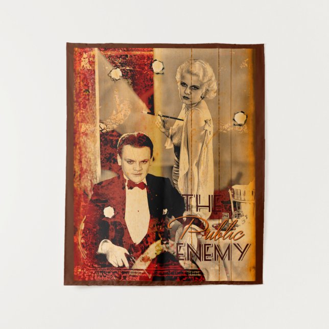 Tapiz The Gangster's Blonde Girl (Anverso)