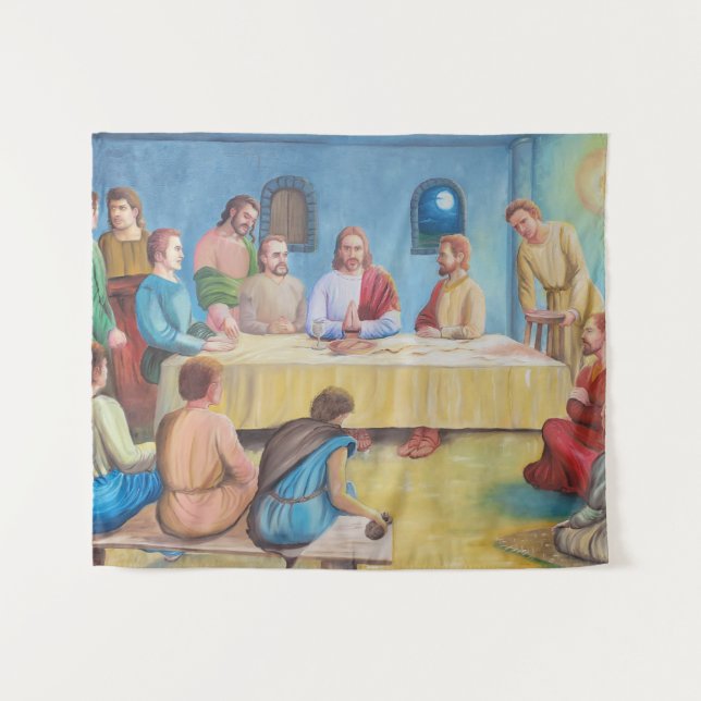 Tapiz The Last Supper: Jesus and the Disciples (Anverso (horizontal))