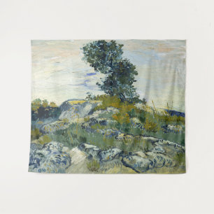 Tapiz The Rocks Vincent van Gogh