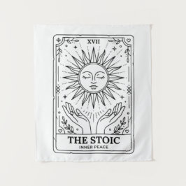 Tapiz The Stoic Tarot Card