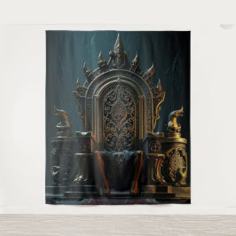 Tapiz „Thron der Götter – Sitz der himmlischen Macht“