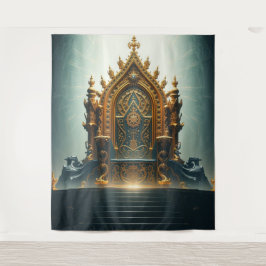 Tapiz „Thron der Götter – Sitz der himmlischen Macht“