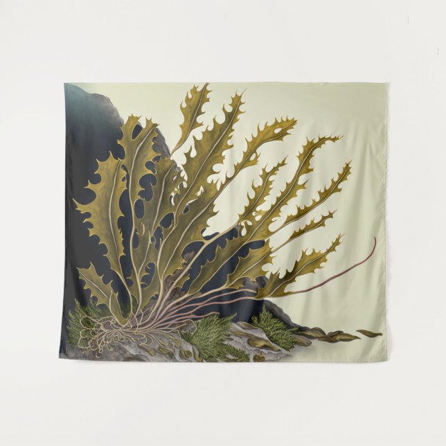 Tapiz Tidal Fronds (Anverso (horizontal))
