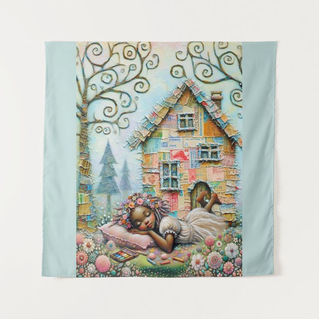 Tapiz Tiempo de sueño (Anverso)