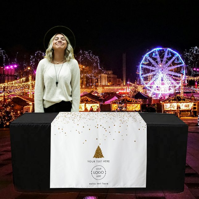 Tapiz Tienda emergente Mesa de venta Banner Navidad de m (Pop Up Shop Table Banner Christmas Market Stall Tapestry)